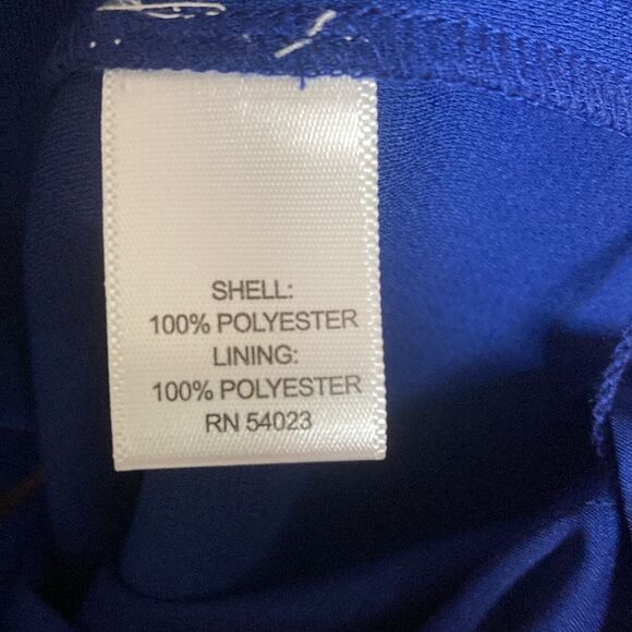 Banana Republic NWT Cream White Navy Blue Color Block Shift Dress Sz 14 - Picture 7 of 8